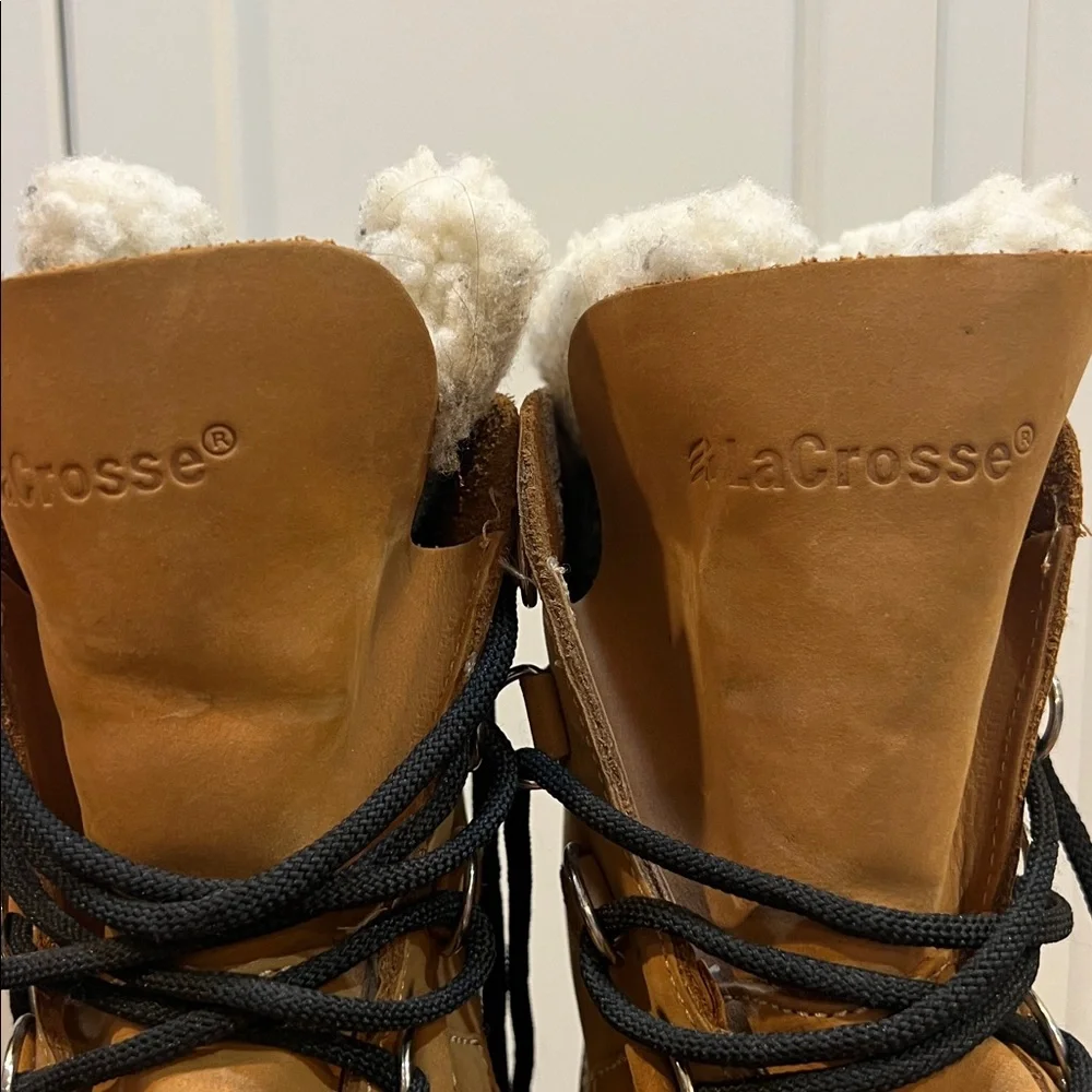 LaCrosse Insulated Boots Size 9 steel shank women’s